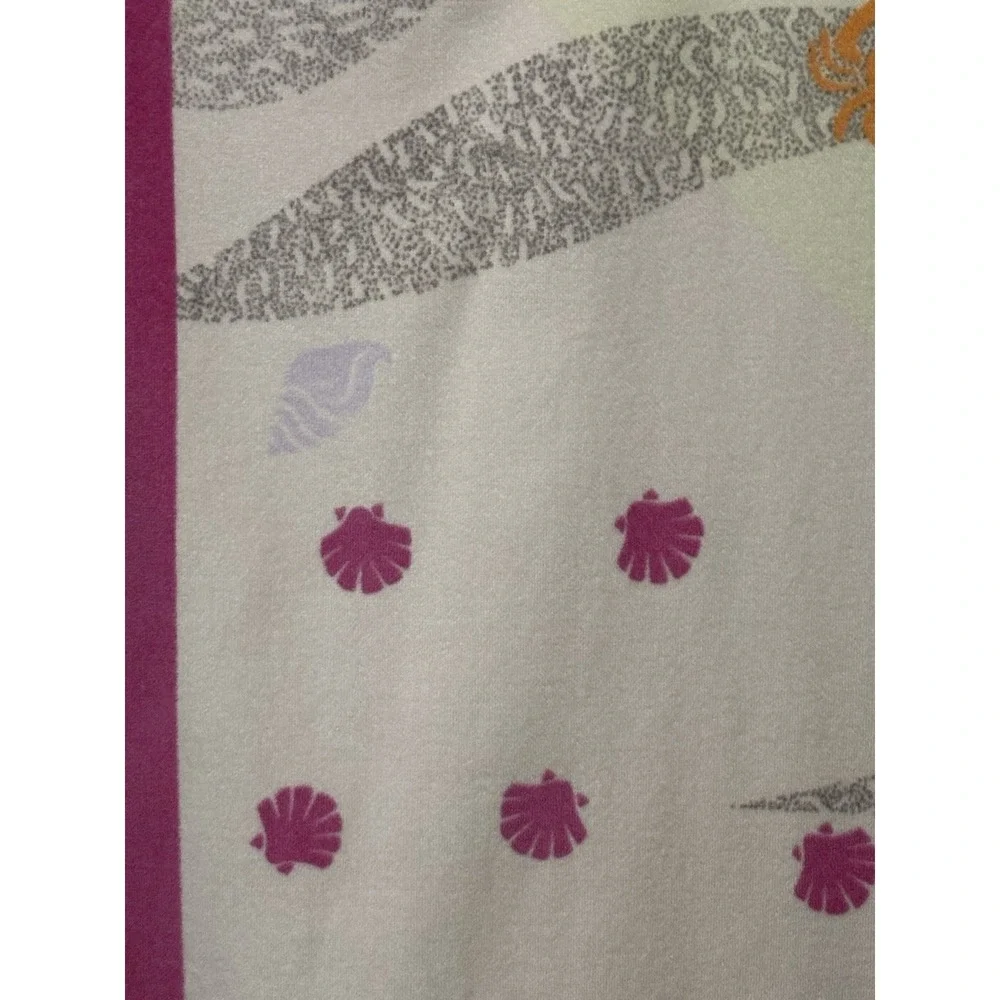 Gramercy by Braster Beach Towel 33x60 Pink Crab Shell Vintage‎